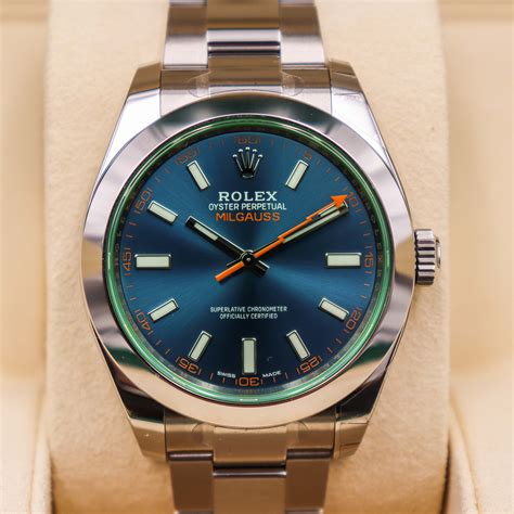 rolex milgauss z-blue for sale uk|Rolex Milgauss z watch review.